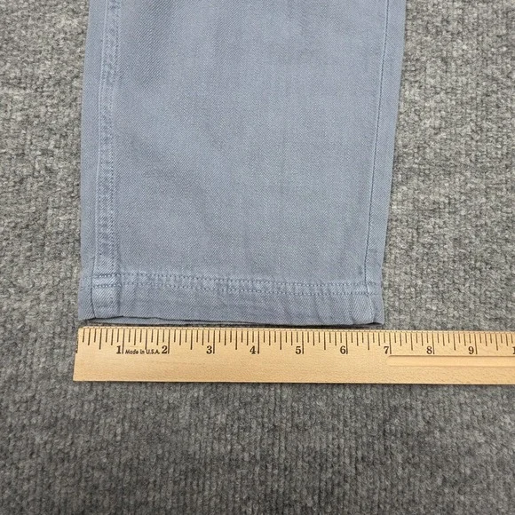 Zara The Baggy Cargo Pant Women's 32 (USA 0) Gray-Blue Balloon Leg Mid Rise NWT - Picture 14 of 15